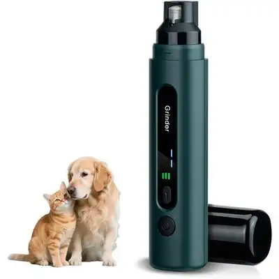 HausPets Lima eléctrica uñas perro, 5 velocidades, LED recargable, verde - Artículo 1 - HausPets - Comparador de precios