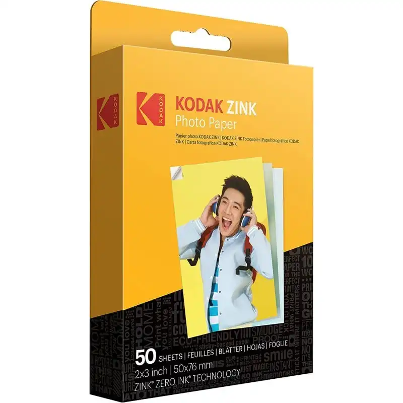 Kodak ZINK Photo Paper película instantáneas 50 pieza(s) 50 x 76 mm