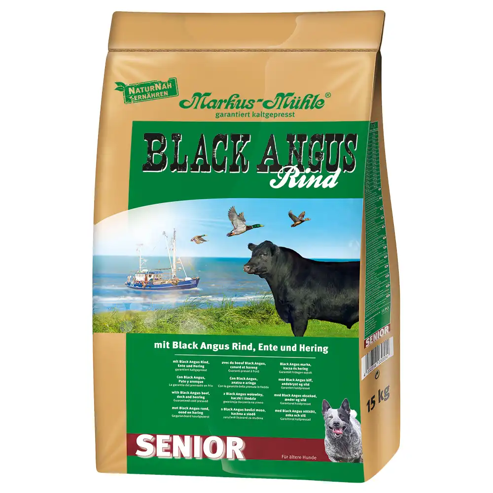 Markus-Mühle Black Angus Senior - 15 kg