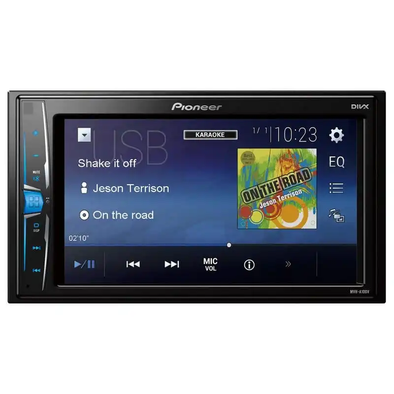 Pioneer MVH-A100V Receptor Multimedia Bluetooth/Spotify/USB/Android 6.2" Táctil