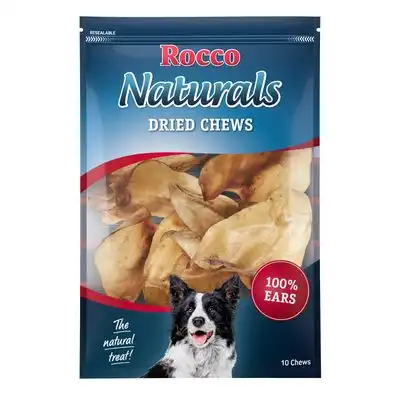 Rocco snacks de orejas de buey naturales para perros - 10 unidades - Rocco - Comparador de precios