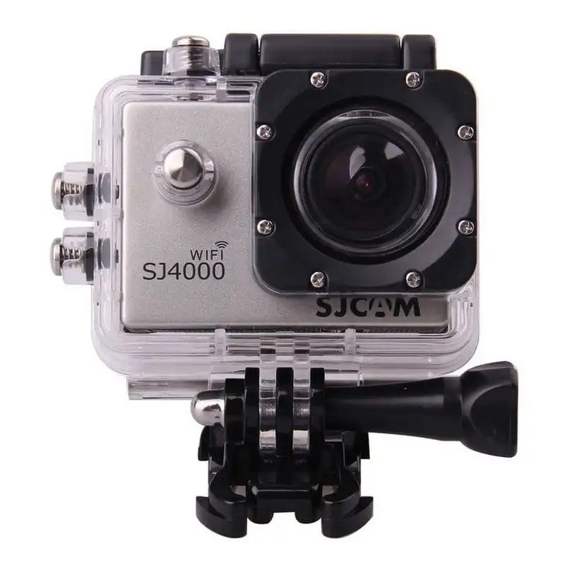 SJCAM Videocámara Deportiva SJ4000 WiFi Plateada
