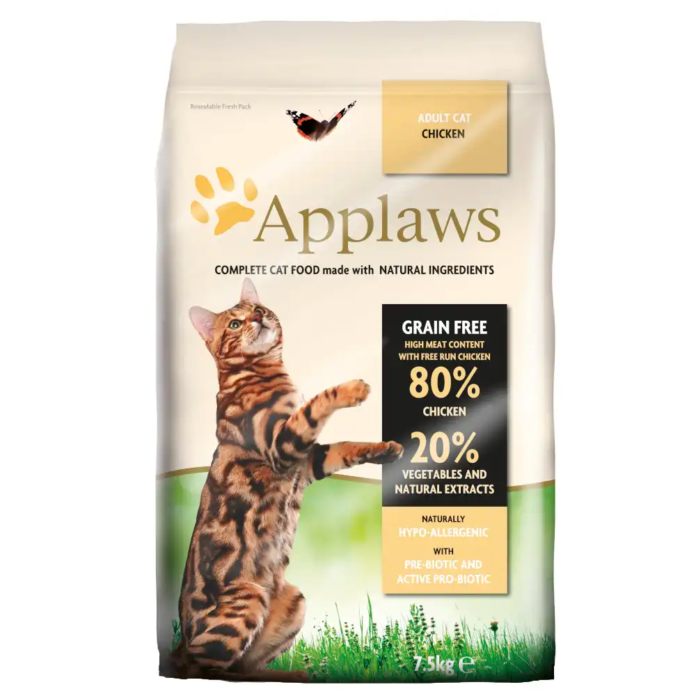 Applaws Adult Naturally Hypoallergenic con pollo - 7,5 kg