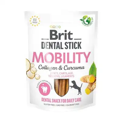 Brit Dental Stick Mobility con cúrcuma y colágeno - 251 g (7 unidades) - Brit Care - Comparador de precios