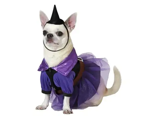 Disfraz de Bruja morada con sombrero para perro - Atosa - Comparador de precios
