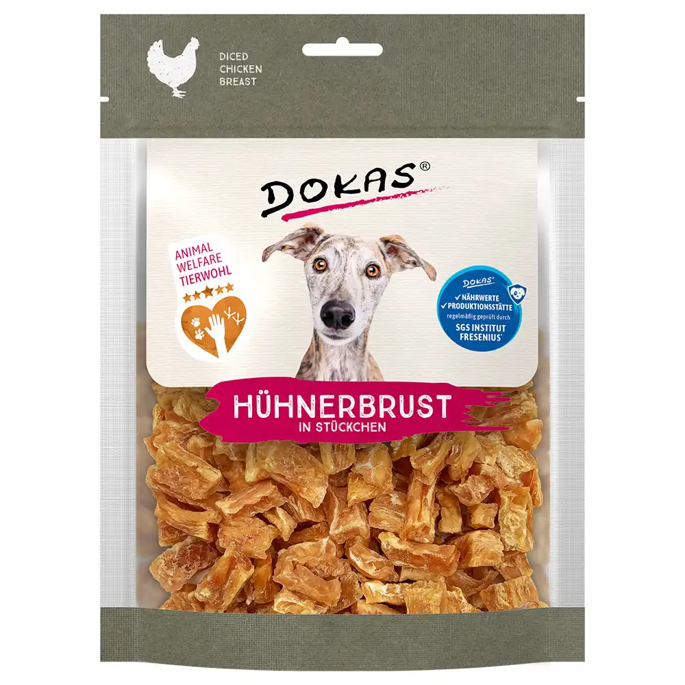 Dokas pechuga de pollo para perros -  170 g