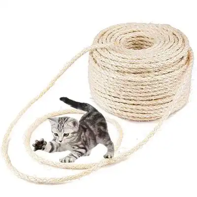 FurryFusion Cuerda de sisal natural, 10 mm, 15 m - 1 pieza - Furry Fusion - Comparador de precios