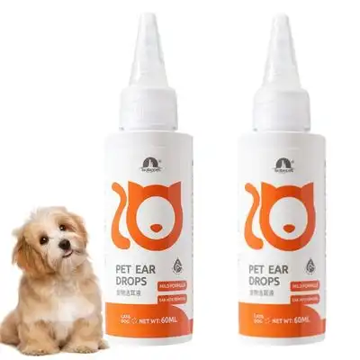 HausPets Líquido limpiador de oídos para mascotas (2 unidades) - 60 ml, 2 unidades - HausPets - Comparador de precios