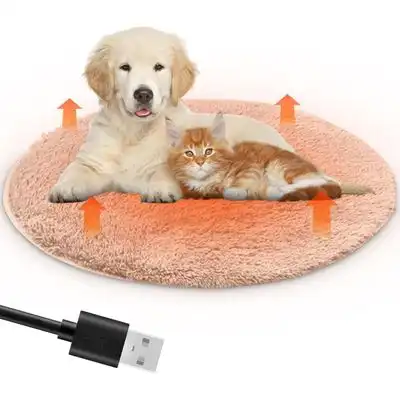 IntiMeg Alfombrilla térmica para perros y gatos, 28 °C - Diámetro: 40 cm - IntiMeg - Comparador de precios