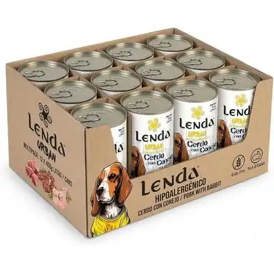 Lenda Urban Comida Húmeda para Perros Cerdo con Conejo - 12 x 400 g - Lenda - Comparador de precios