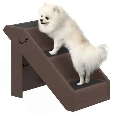 PawHut Escalera para Mascota - Marrón - PawHut - Comparador de precios