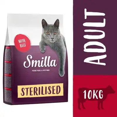 Smilla Adult Sterilised con vacuno - 10 kg - Smilla - Comparador de precios