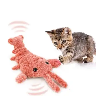 UAMLY  eléctrico masticable para gatos con forma de langosta - 1 pieza - Uamly - Comparador de precios
