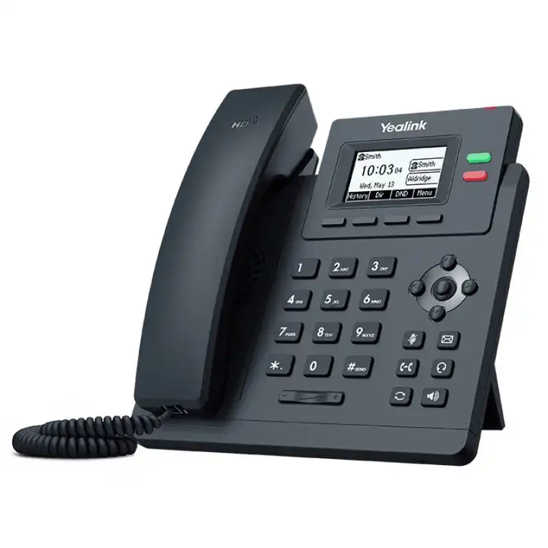 Yealink SIP-T31P Teléfono VoIP Negro