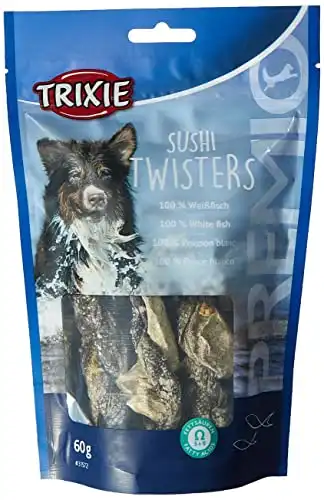 Snack Sushi Twisters Pescado para perros