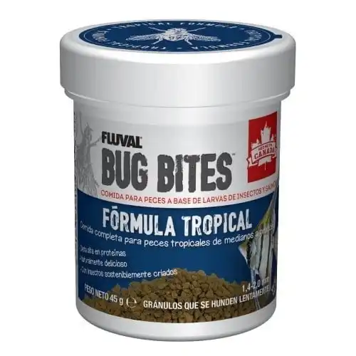 Alimento Fluval Bug Bites en gránulos para peces - Fluval - Comparador de precios