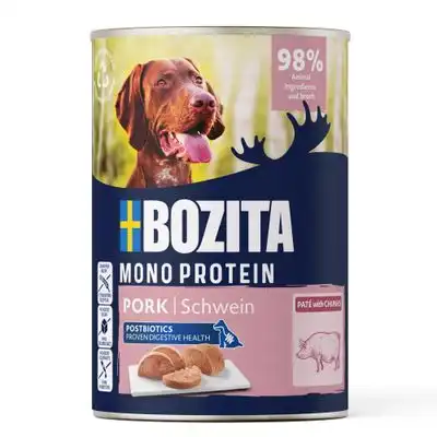 Bozita Dog Paté 6 x 400 g - Cerdo - Bozita - Comparador de precios