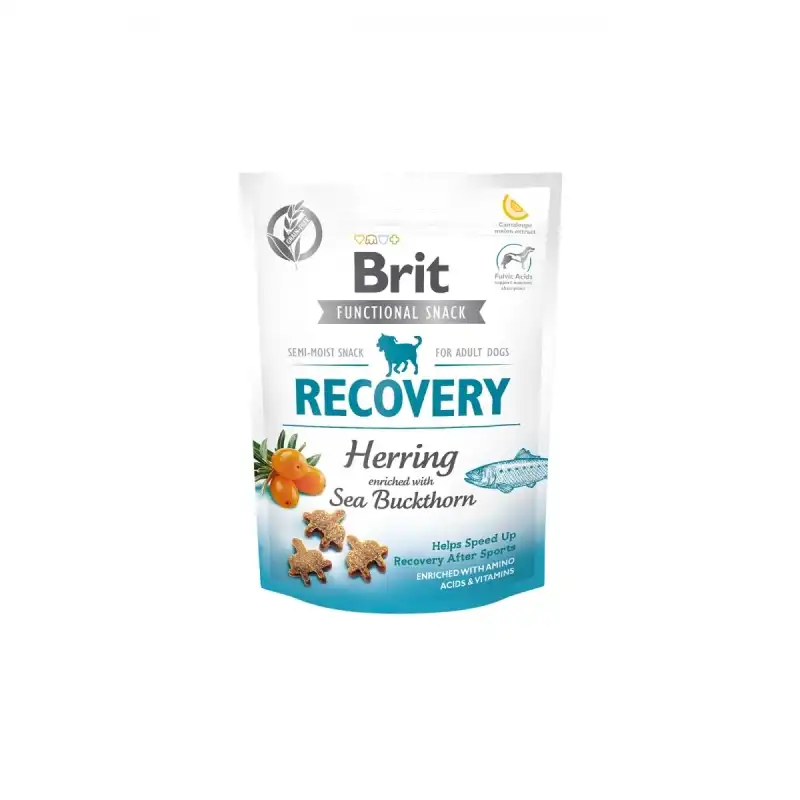 Brit care dog functional snack recovery arenques, Peso 150 gr - Brit - Comparador de precios