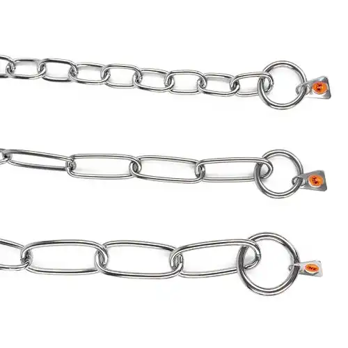 Collares inoxidables de cadena COLLAR CADENA 65CM ESLABÓN LARGO FINO - IBAÑEZ - Comparador de precios