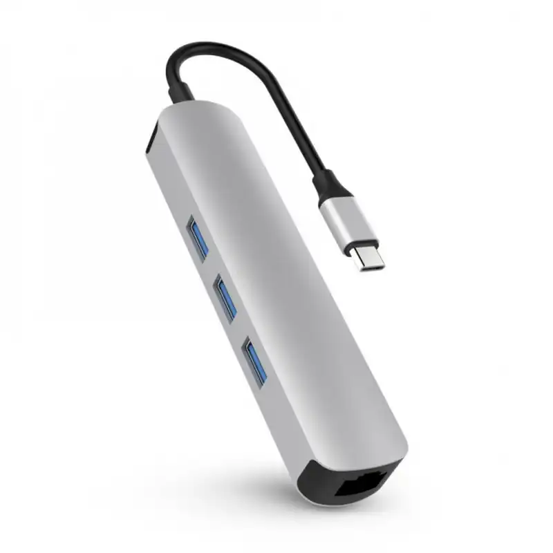 HyperDrive Hub Multipuerto USB-C Plateado