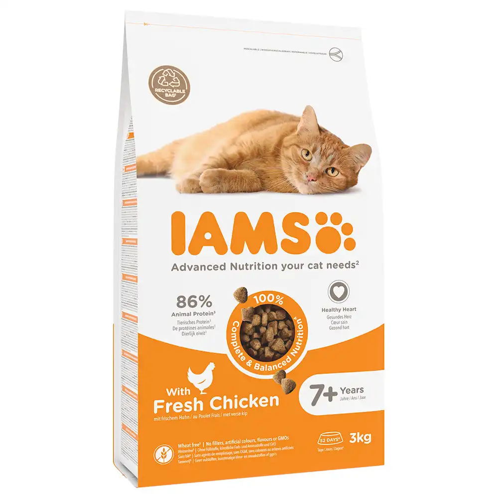 IAMS for Vitality Senior con pollo fresco - 3 kg