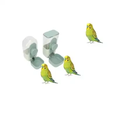 MCBOSON Dispensador colgante agua, comida animales pequeños (verde menta) - 1 artículo - Mcboson - Comparador de precios