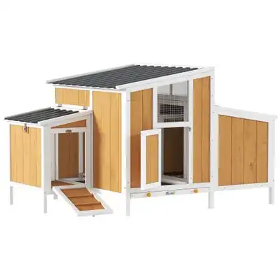 PawHut Gallinero - Amarillo - PawHut - Comparador de precios