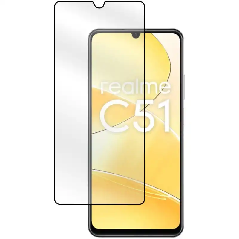 PcCom Essential Protector Cristal Templado 3D para Realme C51