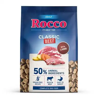 Rocco Adult Classic vacuno con cordero - 1 kg - Rocco - Comparador de precios