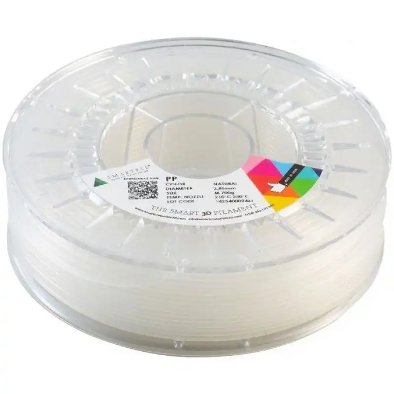 Smartfil PP Filamento 3D Alta Resistencia al Impacto 2.85mm 700g Natural