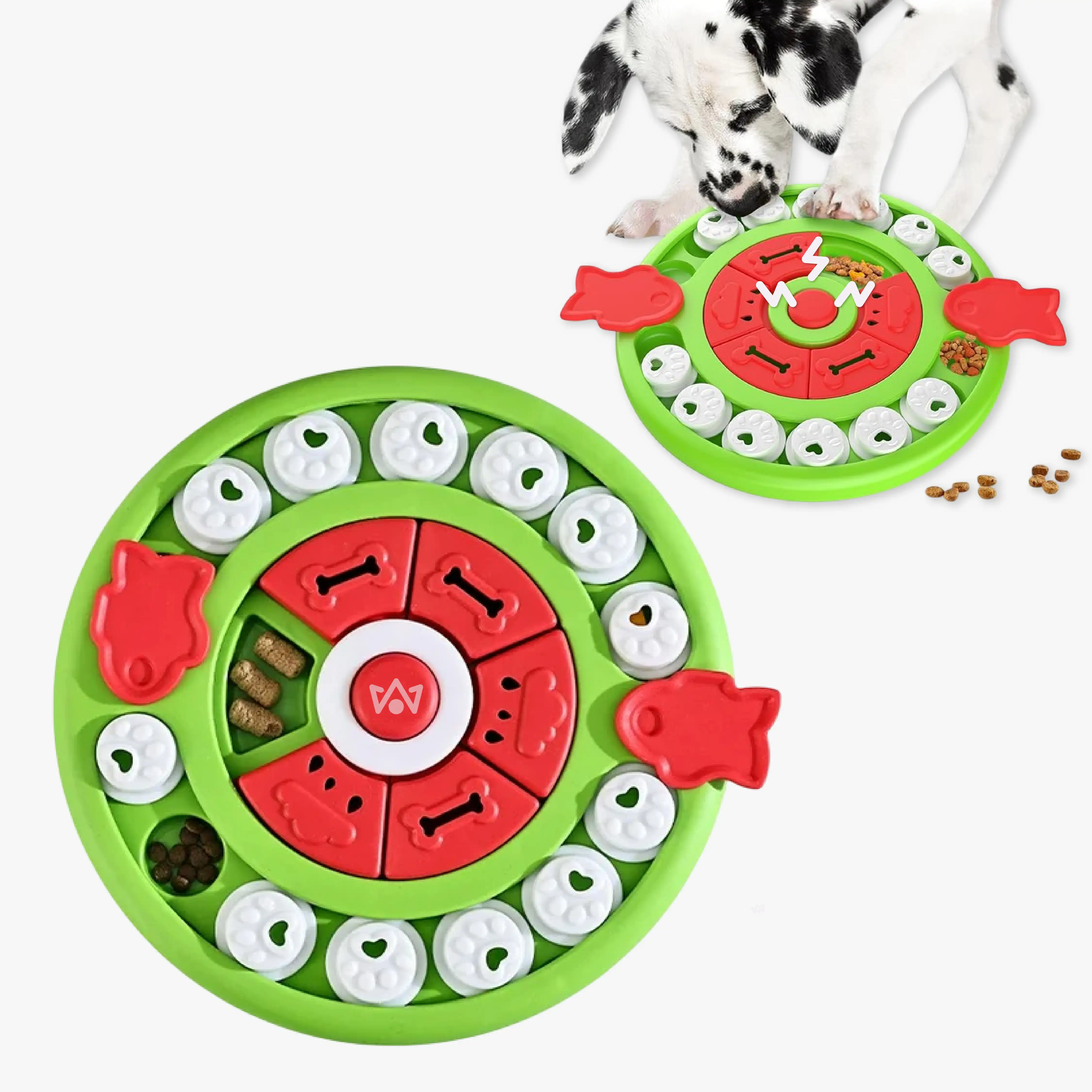 TheKingPet  Interactivo para perros - 28 cm x 28 cm x 3,5 cm - TheKingPet - Comparador de precios