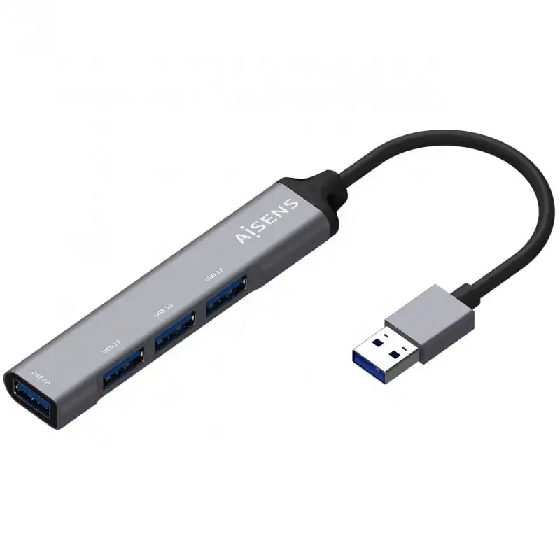 Aisens A106-0540 Hub USB 3.0 x4 Puertos
