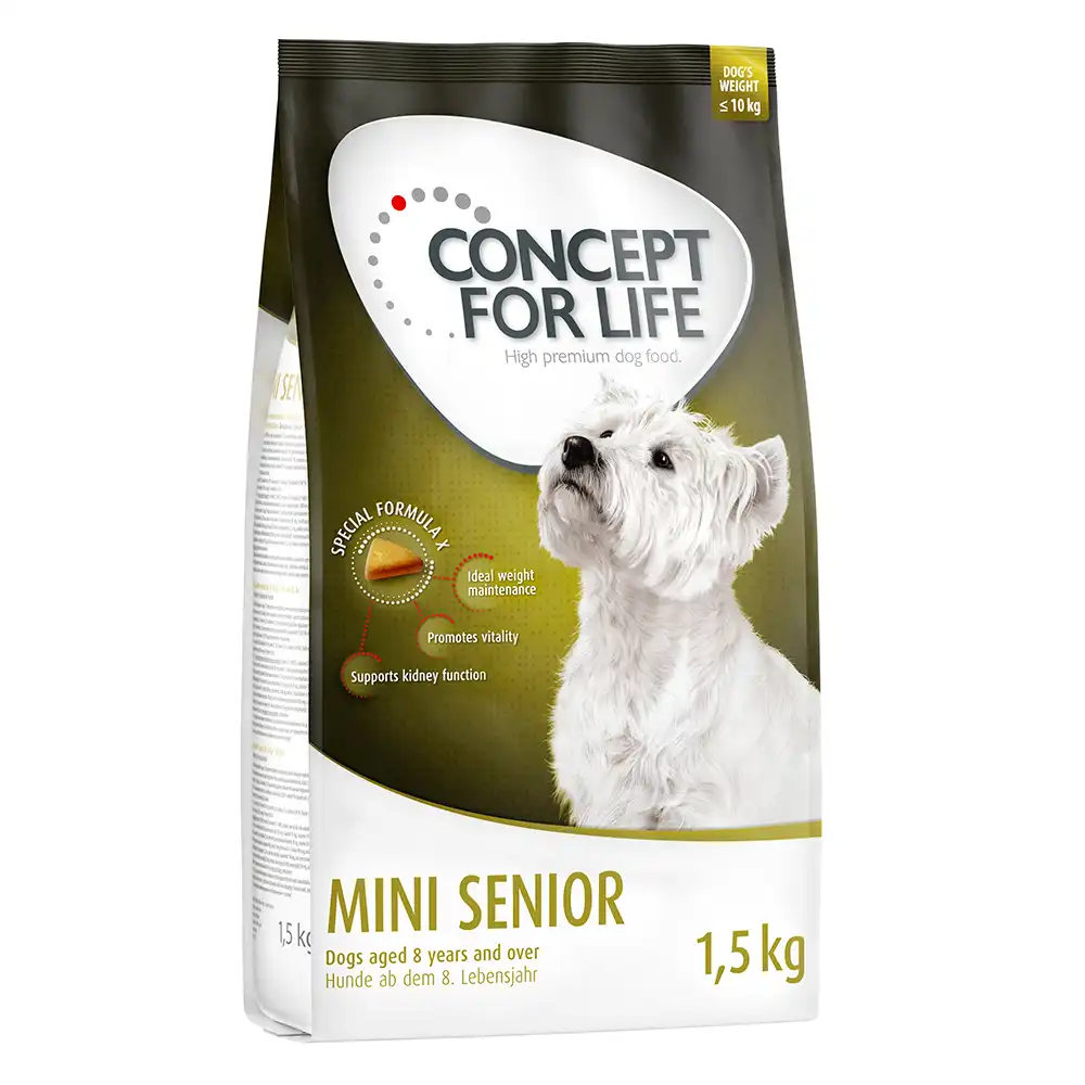 Concept for Life Mini Senior - 9 kg - Concept for Life - Comparador de precios