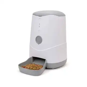 Dispensador Automático De Alimentos Petoneer Nutri Smart Pet Feeder 3.7l Blanco