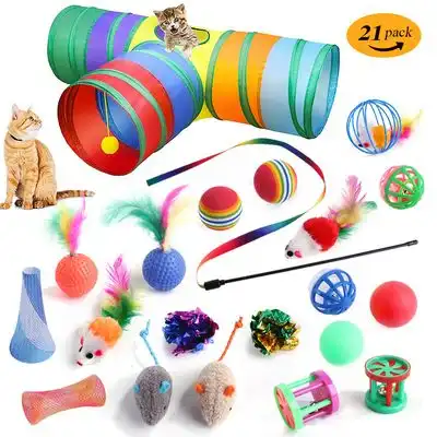 IntiMeg Juego de juguetes para gatos - Una pieza - IntiMeg - Comparador de precios