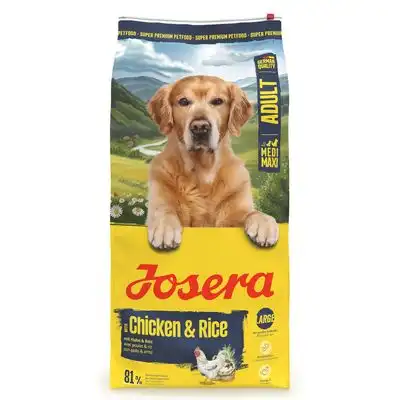 Josera Medi/Maxi Adult pollo y arroz - 12,5 kg - Josera - Comparador de precios