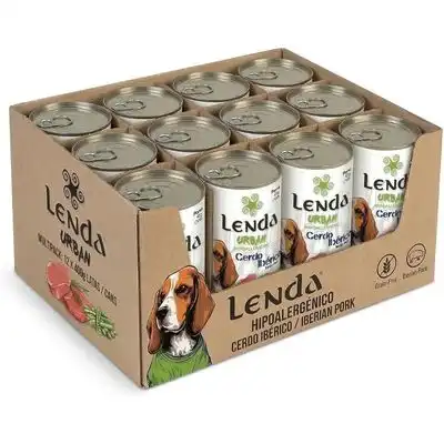 Lenda Urban Comida Húmeda para Perros Cerdo Ibérico - 12 x 400 g - Lenda - Comparador de precios