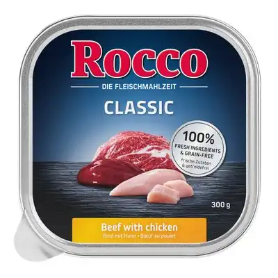 Rocco Classic en tarrinas 9 x 300 g - Vacuno con pollo - Rocco - Comparador de precios