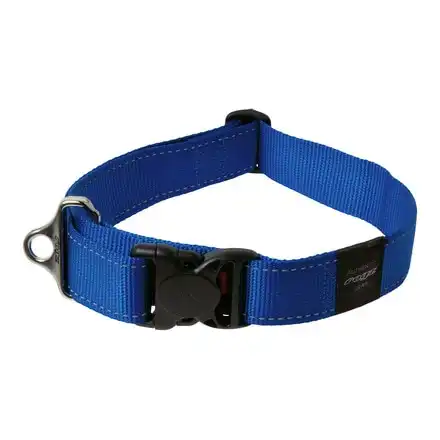 Rogz Collar "Landing Strip" XXL Azul - Rogz - Comparador de precios