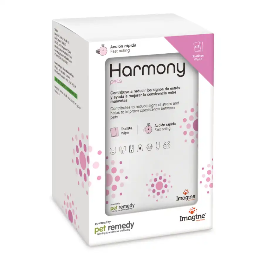 Uranovet Imagine Harmony Pets Toallitas Calmantes para animales - 70 uds. - URANOVET - Comparador de precios