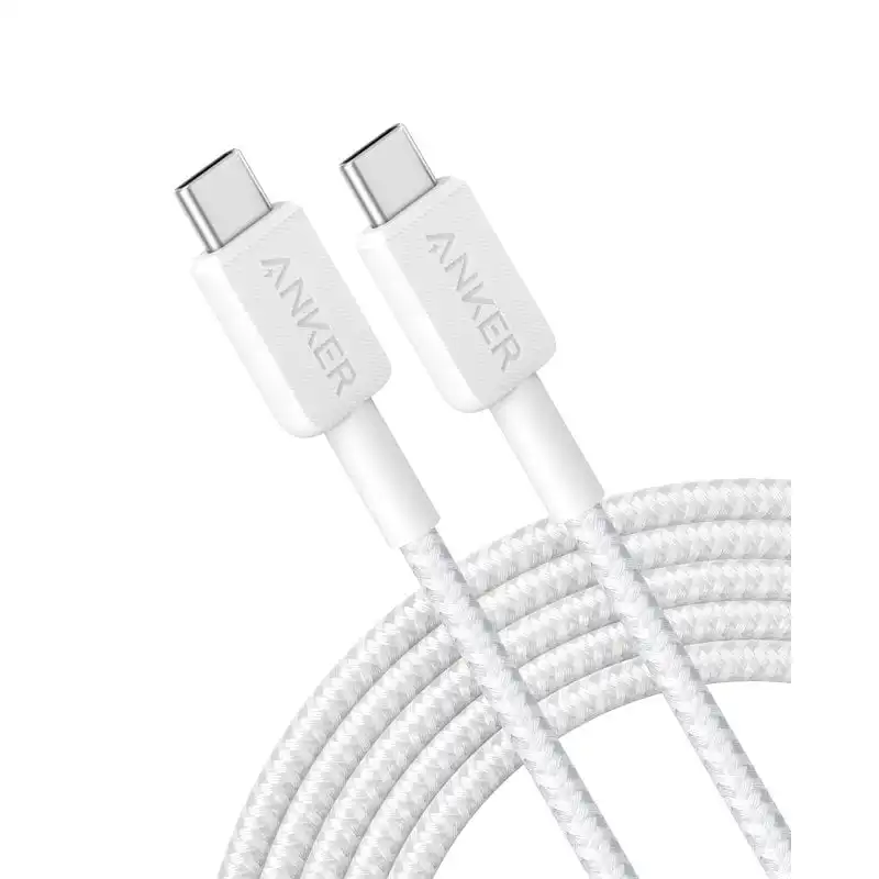 Anker Cable USB-C a USB-C Nylon 3m 60W Blanco