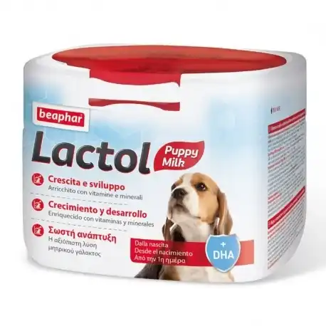 Beaphar Lactol Puppy Milk Leche en Polvo para Cachorros, 500 Gr. - beaphar - Comparador de precios