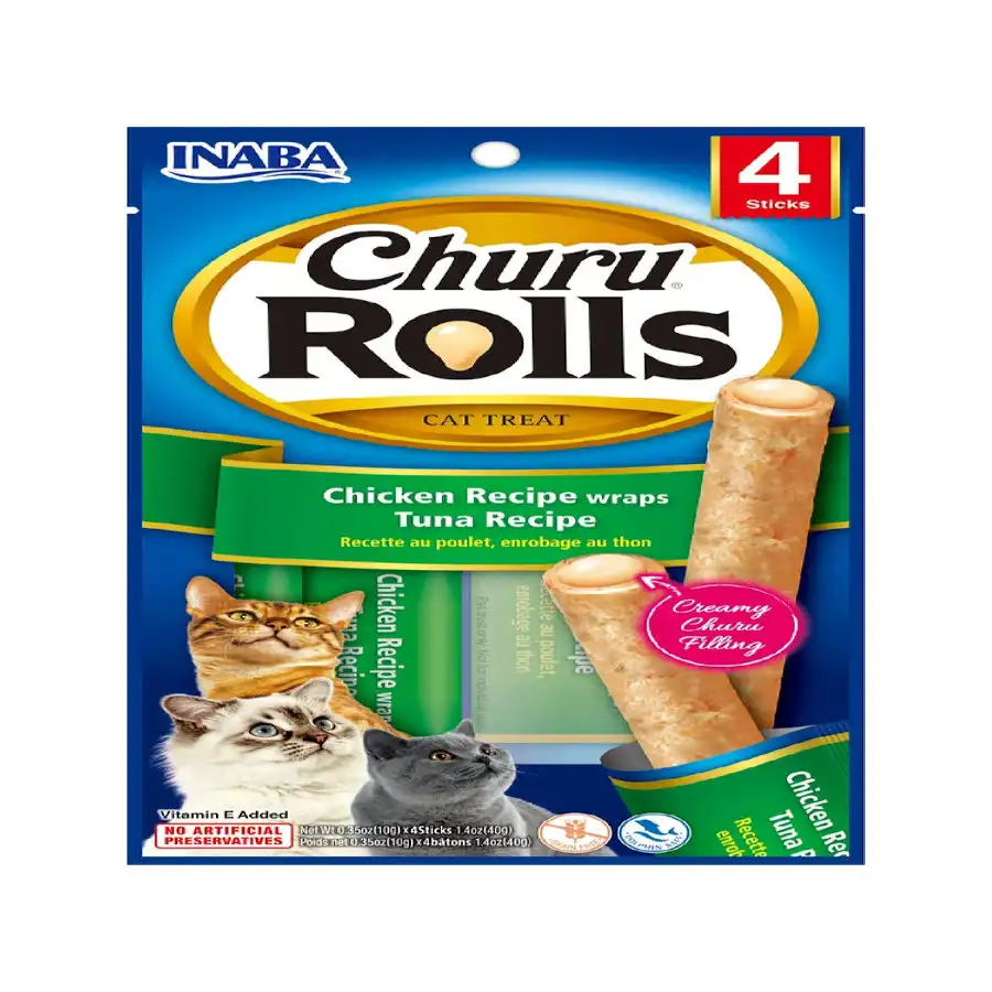 Churu Sticks Rolls de Atún para gatos – Multipack 12 - Churu - Comparador de precios