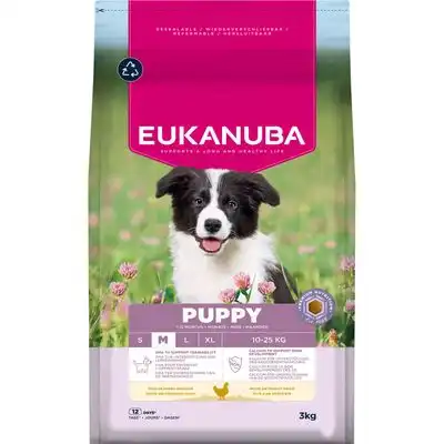 Eukanuba Premium Nutrition Puppy Medium Breed pollo - 3 kg - Eukanuba - Comparador de precios