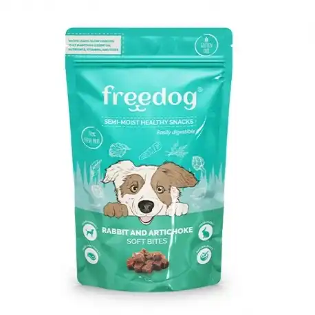 Freedog Snack Semi-húmedo para Perros con Conejo y Alcachofa, 1 x 100 gr - Freedog - Comparador de precios