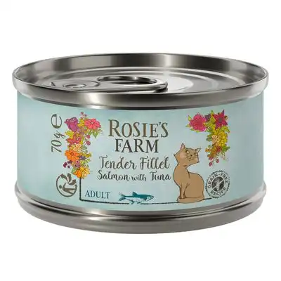 Rosie's Farm Tender Filet 12 x 70 g - Salmón con atún - Rosies Farm - Comparador de precios
