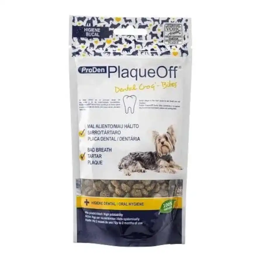 Swedencare PlaqueOff Croquetas dental para perros y gatos - 150 g - SWEDENCARE - Comparador de precios