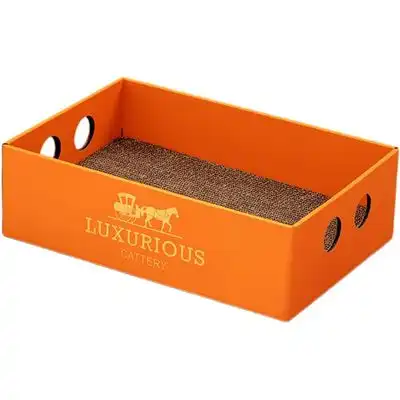 UAMLY Caja rascador de cartón para gatos - 1 pieza - Uamly - Comparador de precios