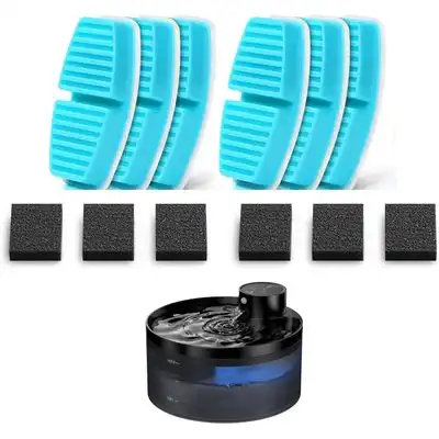 HausPets 12 filtros bebedero gatos, 6 filtros, 6 espumas, dispensador agua - Artículo 1 - HausPets - Comparador de precios