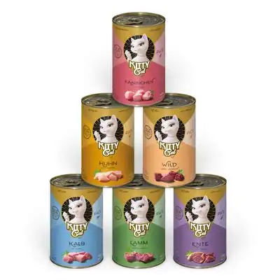 Kitty Cat Adult Paté 24 x 400 g - Pack Ahorro - Pack mixto I (6 variedades) - Kitty Cat - Comparador de precios